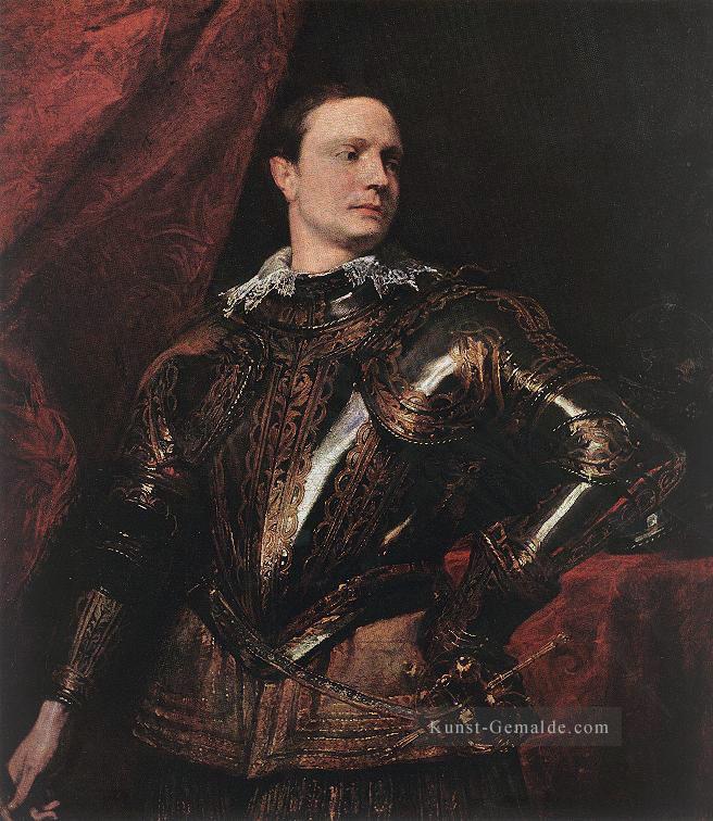 Porträt eines jungen Allgemeine Barock Hofmaler Anthony van Dyck Ölgemälde